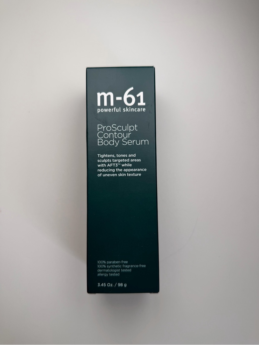 M-61 ProSculpt Contour Body Serum AFT3 3.45 oz New sealed